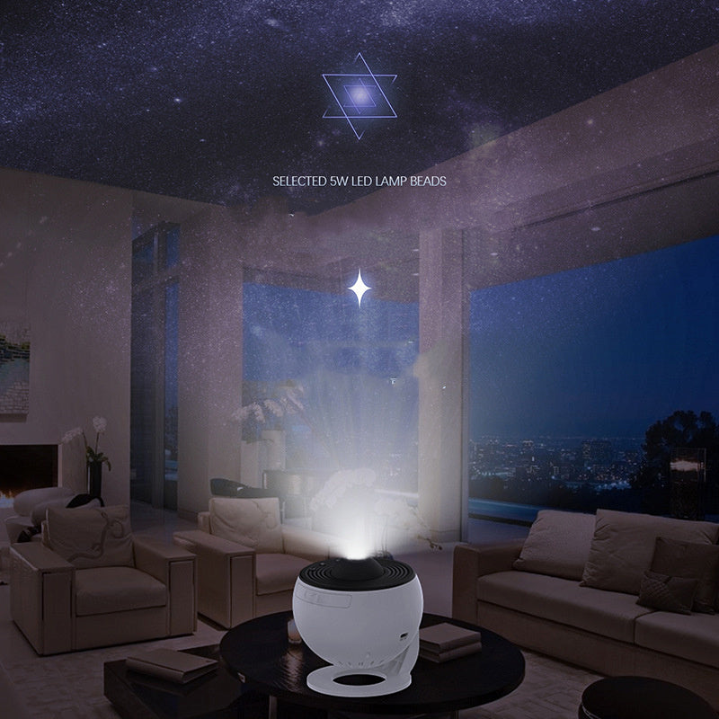 Night Light Galaxy Projector - Starry Sky Projector, 360° Rotating Planetarium Lamp for Children's Room, Valentine's Day Gift, Wedding Decoration, for Yoga, Mindfulness and Stress Relief.