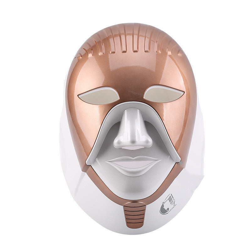 Premium LED-Maske 7 Farben – Photon-Therapie für Gesicht & Hals – Anti-Aging, Akne & Hautverjüngung-Photonentherapie-Schönheitsmaschine