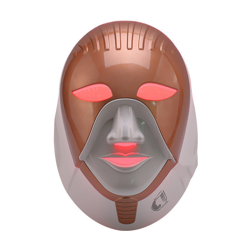 Premium LED-Maske 7 Farben – Photon-Therapie für Gesicht & Hals – Anti-Aging, Akne & Hautverjüngung-Photonentherapie-Schönheitsmaschine