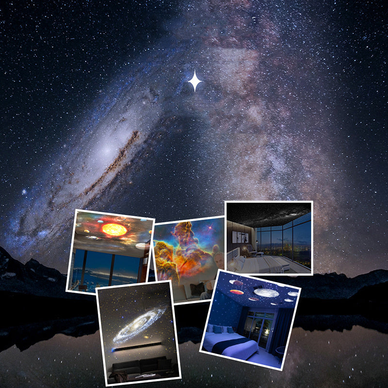 Nachtlicht Galaxy Projektor – Sternenhimmel Projektor, 360° drehbare Planetarium-Lampe für Kinderzimmer, Valentinstagsgeschenk, Hochzeitsdeko,Für Yoga, Achtsamkeit und Stressabbau.